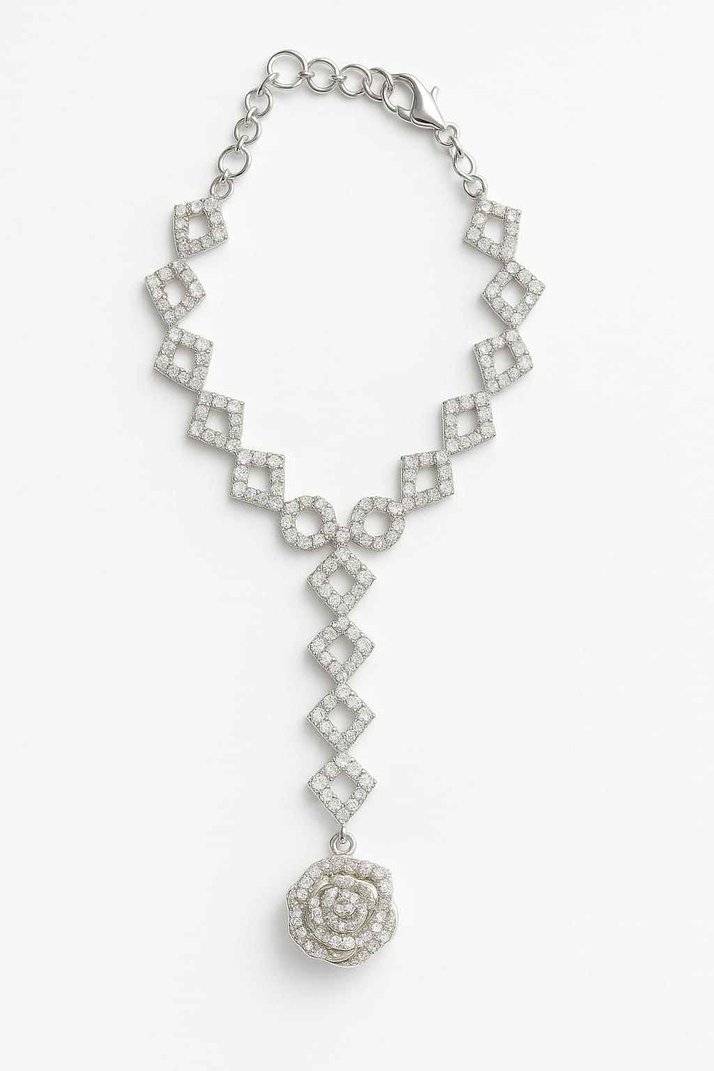 Lurap Diamond Handcuff Bracelet