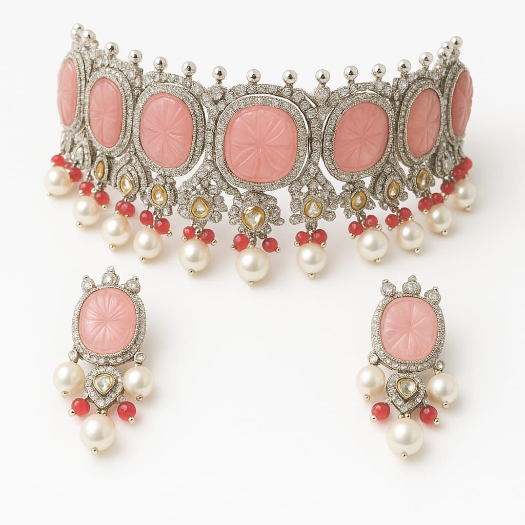 Lurap Victorian Pink Choker