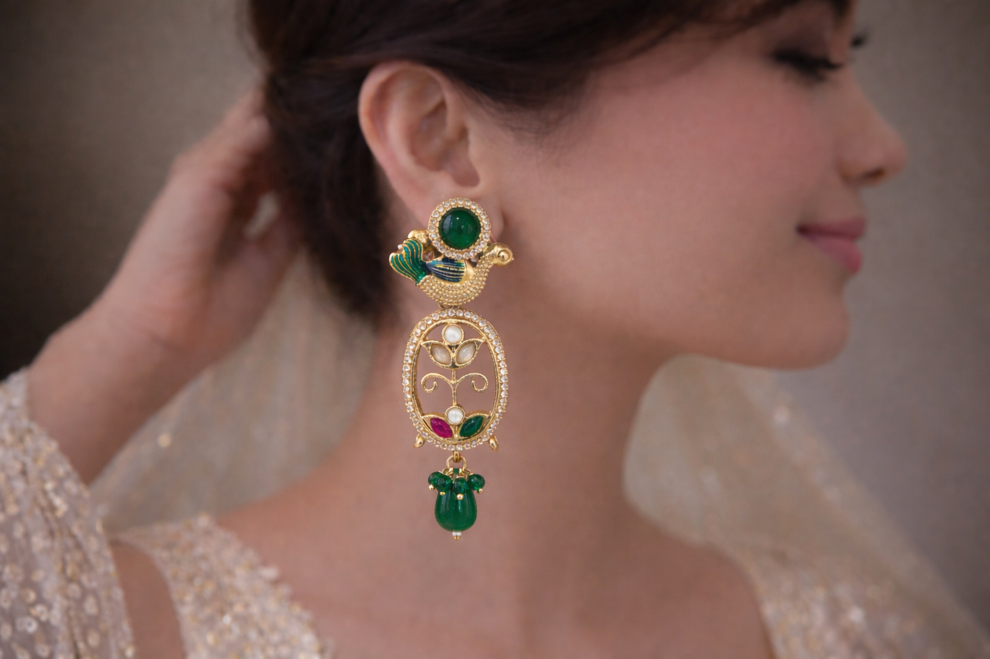 Lurap Resting Peacock