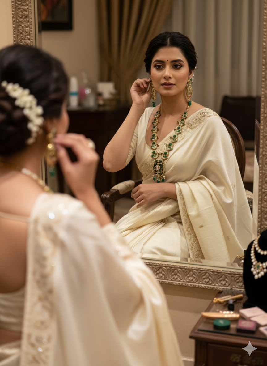 Lurap Traditional Peacock NecklaceSet