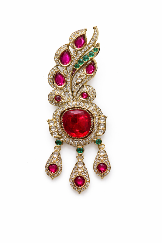 Lurap Ruby Peacock Kalgi