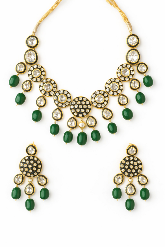 Lurap Kundan Maharani NecklaceSet