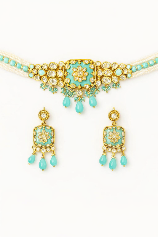 Lurap Maharani Pearl ChokerSet