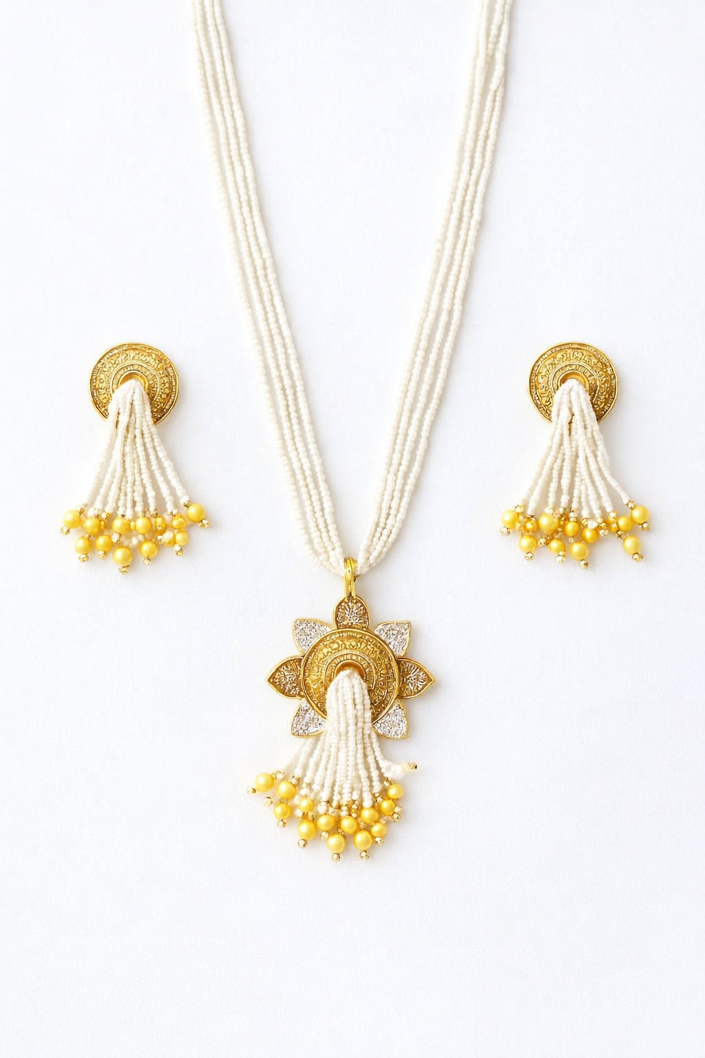 Lurap Flowing Water Pearls NecklaceSet