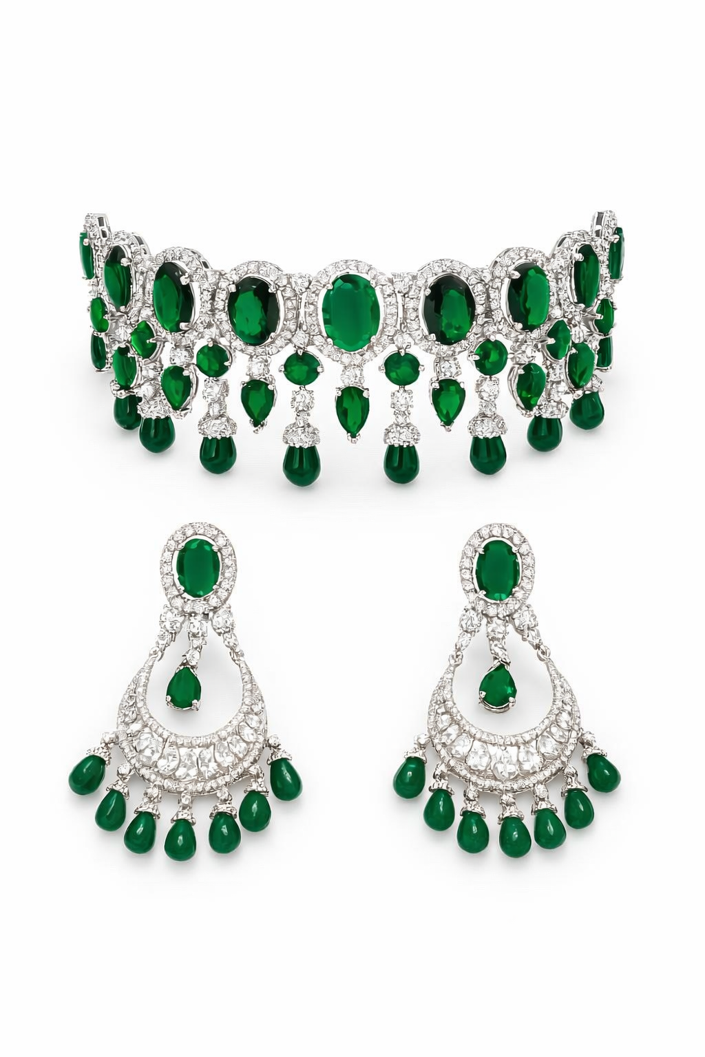 Lurap Emerald Choker Set