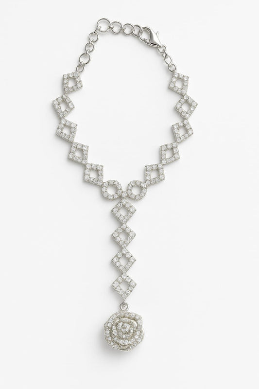 Lurap Diamond Handcuff Bracelet