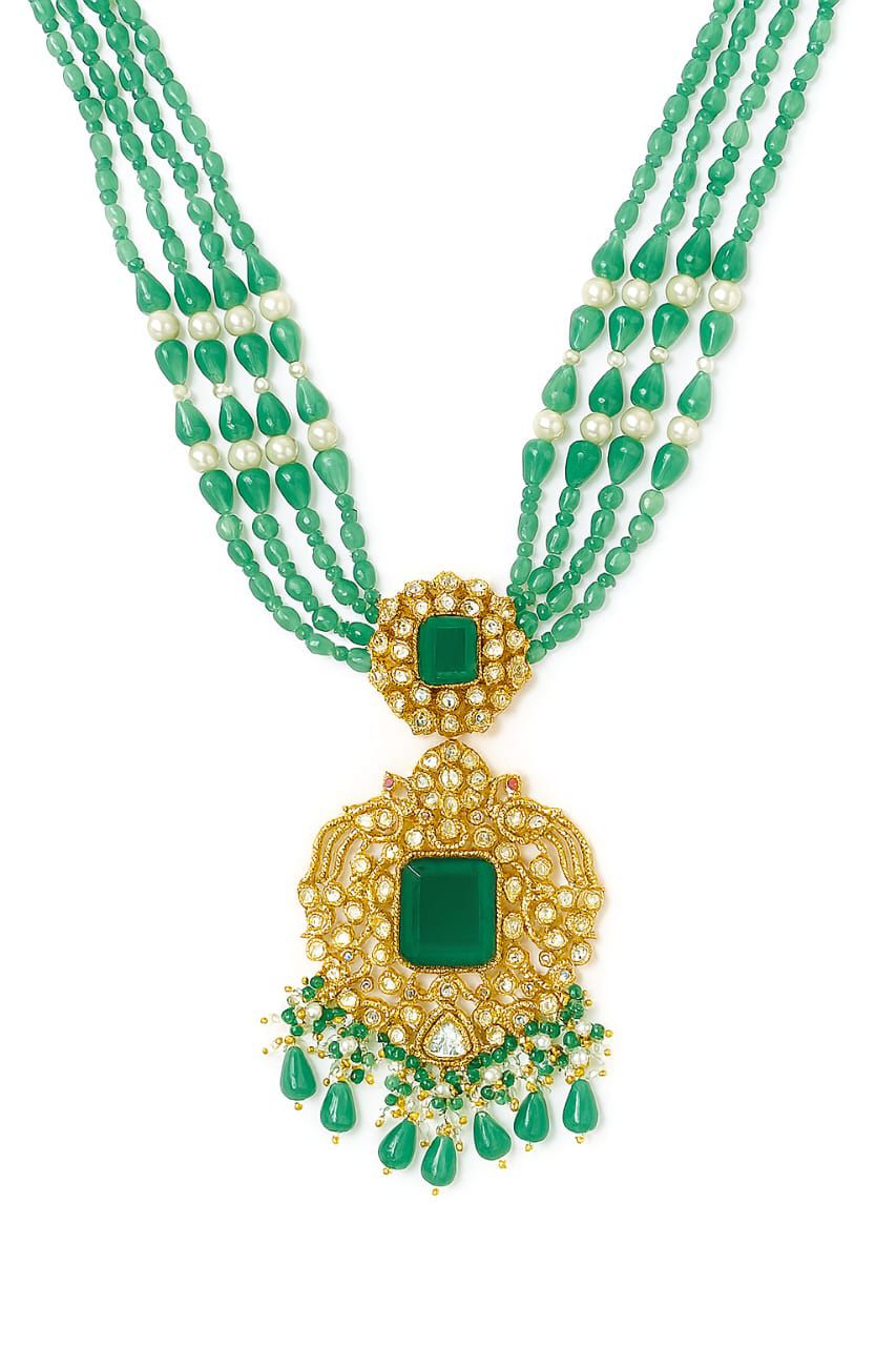 Lurap Maharaja Emerald Polki