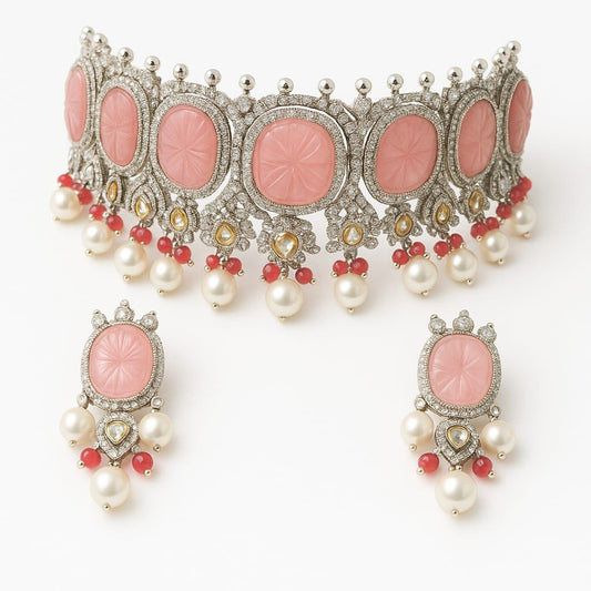 Lurap Victorian Pink Choker