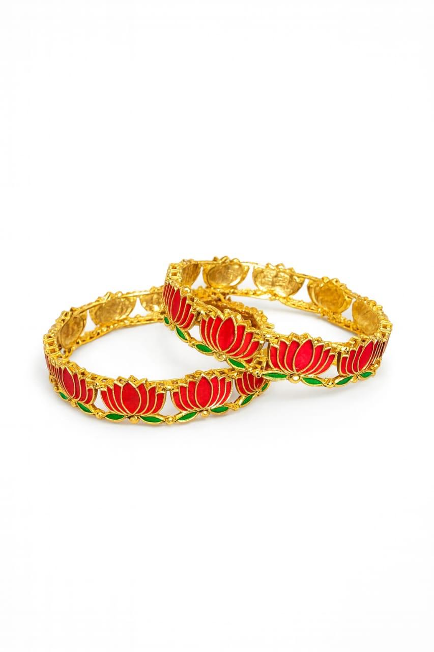 Lotus Goddess Bangles