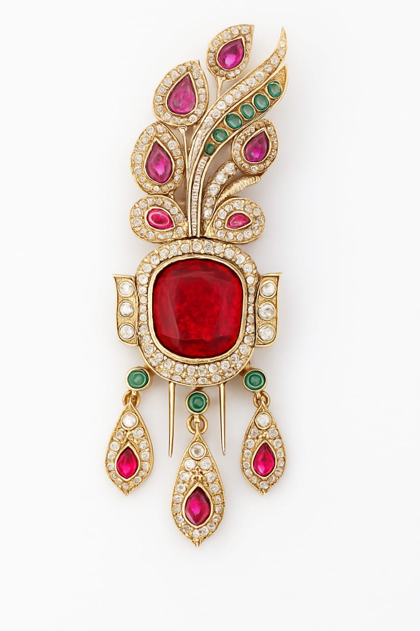 Lurap Ruby Peacock Kalgi