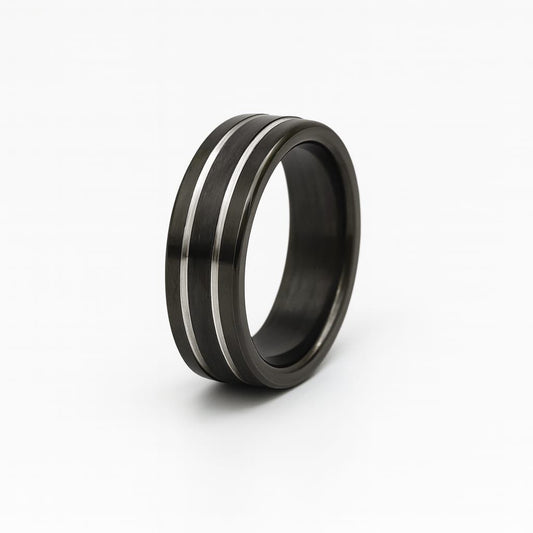 Lurap Twin Silver Lining Band