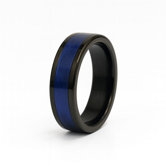 Lurap Black–Blue Bold Band