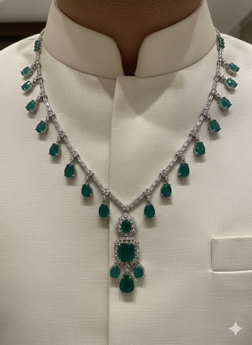 Lurap Royal Emerald Necklace