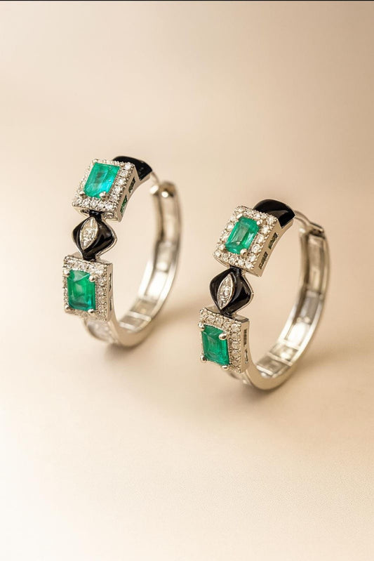 Mystic Empress Hoops Earring